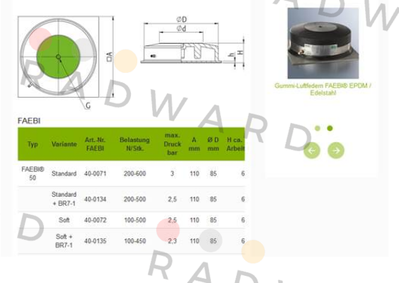 Bilz Vibration Technology-40-0071  price