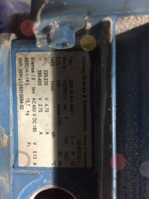 Demag-ZBA 80 B 4 B007 price