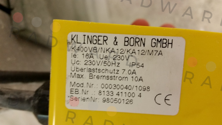 Klinger Born-K400 (0003.0040) price