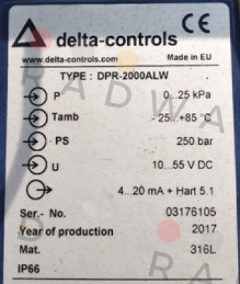 Delta Controls-D000506  price