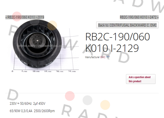 Emc-R2BC-190/060 K010 I-2129  price