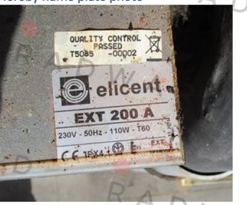 Elicent-2EX8023 – EXT 200 A  price