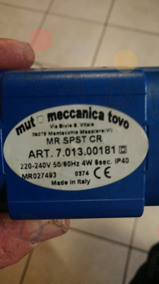 Mut Meccanica Tovo SpA-7.013.00181, new code 7.013.00401 price