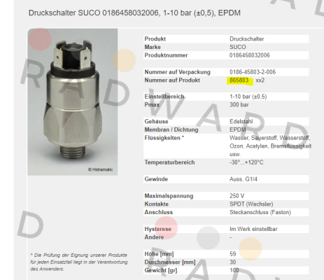 Suco-0.186.458.03.2.006 price