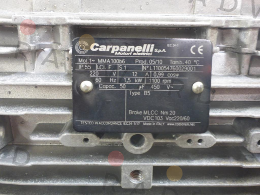 Carpanelli-MM100L/6-BR (MMA100b/6) price