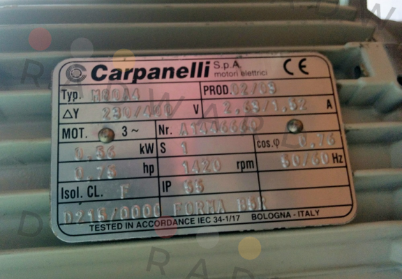 Carpanelli-M80a4 price