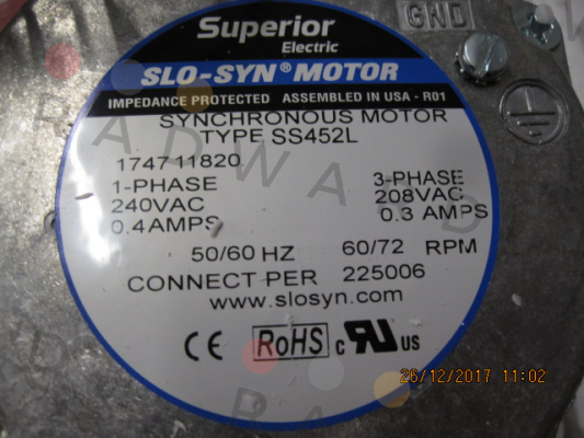 Superior Electric-SS452L price