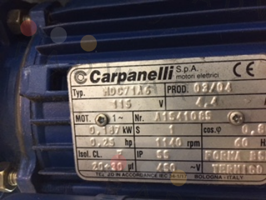 Carpanelli-MDC71A6-SO   OEM price