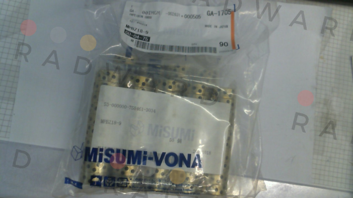 Misumi-MPBZ18-9 price