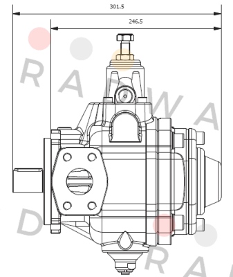 Vickers (Eaton)-P/N: 6044238-001 Type: VVSL2-40-S-RFRM-30-CCW-10 price