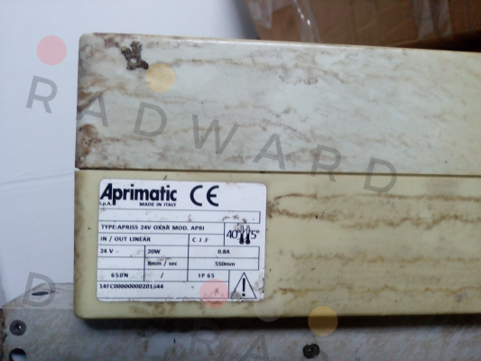 Aprimatic-Type: APRI55 24V OXAR MOD. APRI price