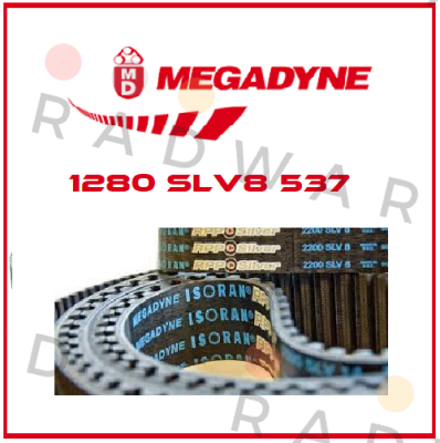 Megadyne-1280 SLV8 537  (63PLUS81280W) price