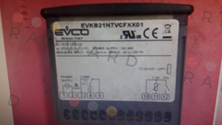 EVCO - Every Control-EVK521N7VCFXX01 invalid reference, valid EVKB21N7VCFXX01 price