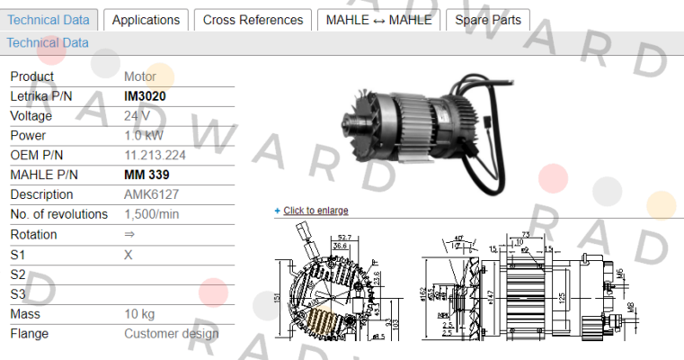 MAHLE-IM3020 price