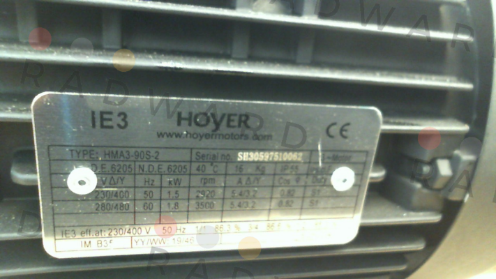 Hoyer Motors-HMA3 90 S-2 1,5kW IE3 price