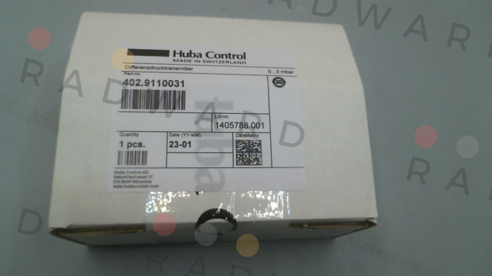 Huba Control-402.9110031 price