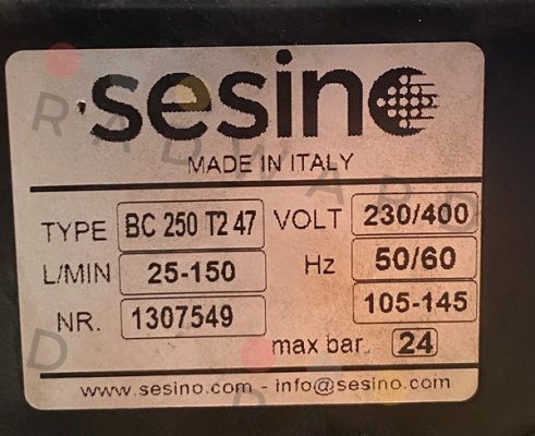 Sesino-BC 250  T2-47 price