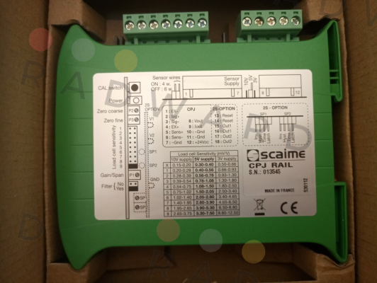 Scaime-P/N: 530112, Type: CPJ RAIL DIN price