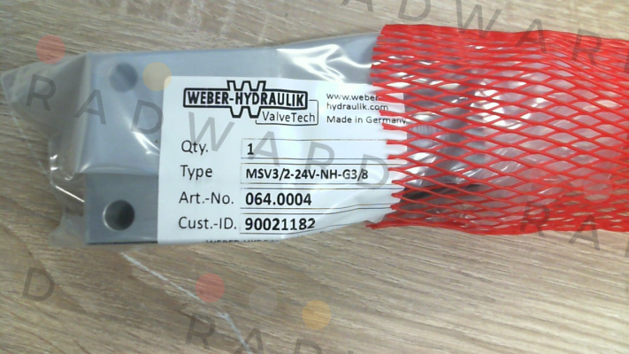 Weber Hydraulik-MSV3/2-24V-NH-G3/8 price