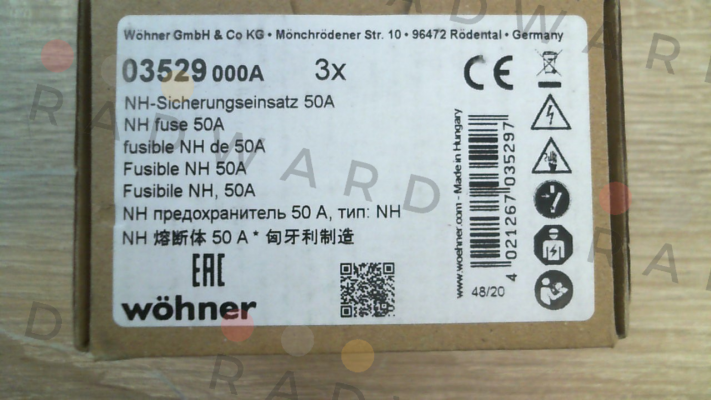 Wöhner-03529 (pack x3) price