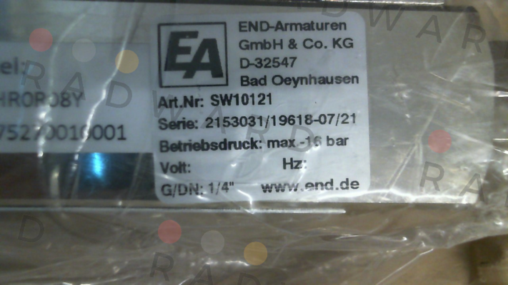 End Armaturen-SW10121 price