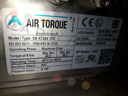 Air Torque-SC00060-6UF05F0711AZN price