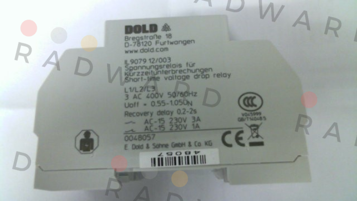 Dold-0048057 / IL9079.12/003 3AC400V 0,55-1,05UN price