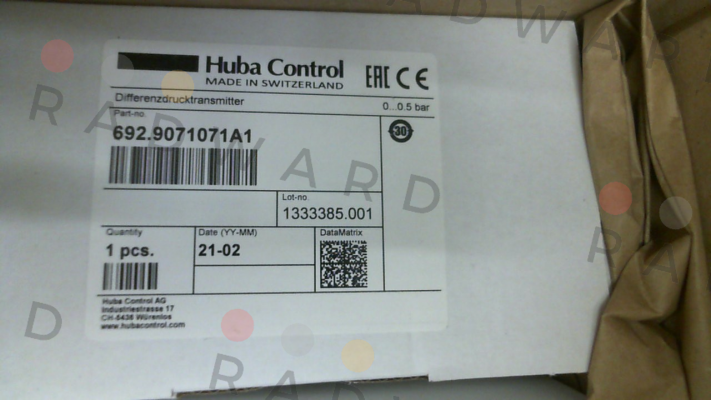 Huba Control-692.9071071A1 price