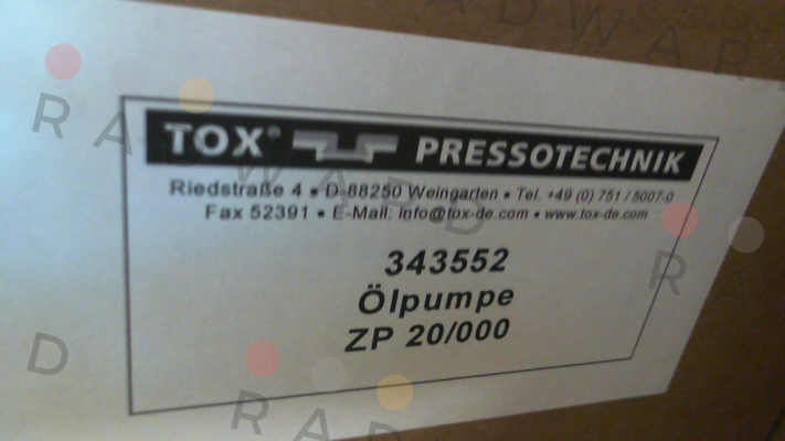 Tox Pressotechnik-343552 price