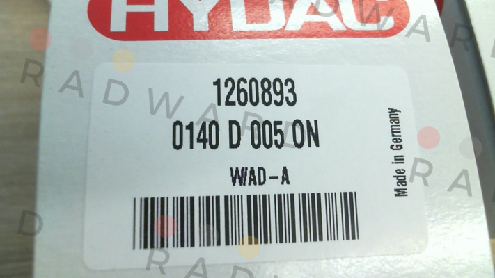 Hydac-1260893 / 0140 D 005 ON price