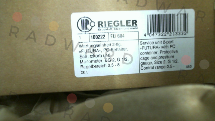 Riegler-100222 / FU 604 price