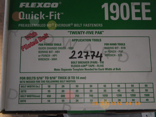 Flexco-190EE price