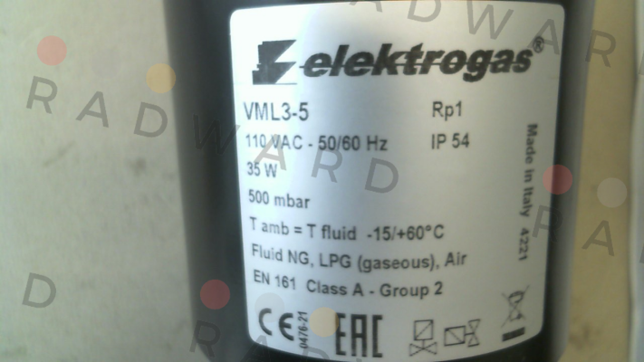 Elektrogas-VML3-5 (110 V AC) price