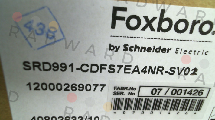 Foxboro-SRD991-CDFS7EA4NR-SV02 price