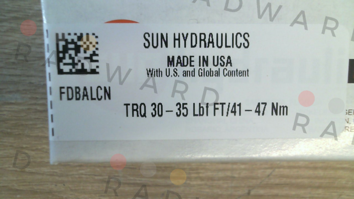 Sun Hydraulics-FDBALCN price