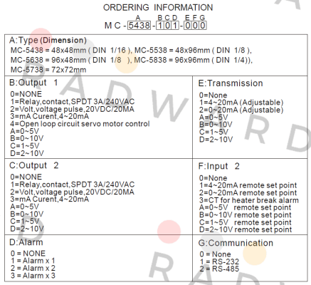 Maxthermo-MC5438-211-000 price