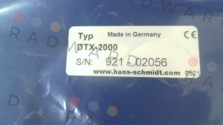 Hans Schmidt-DTX-2000 price