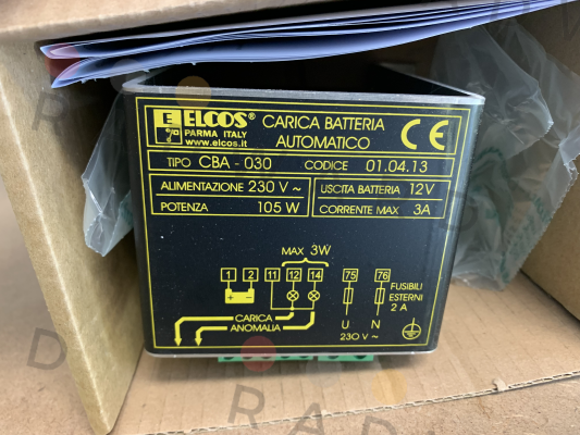 Elcos-cod. 00010413 ( CBA-030 3A 12V ) price