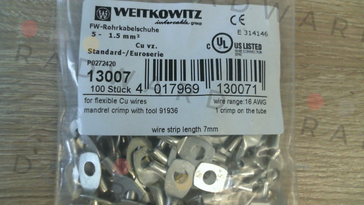 WEITKOWITZ-13007(1 pack 100 pcs) price