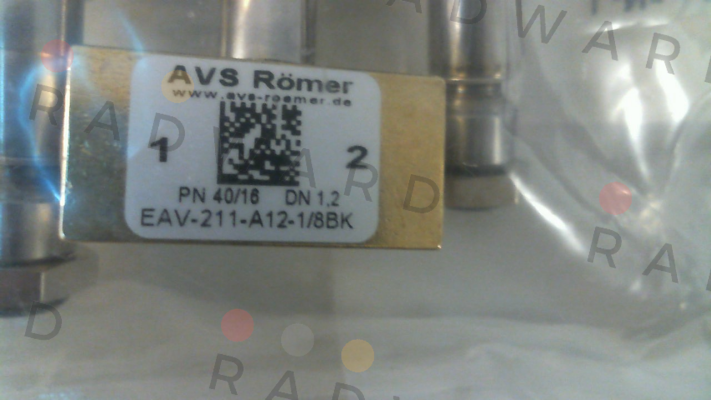 Avs Römer-EAV-211-A12-1/8BK-00 price