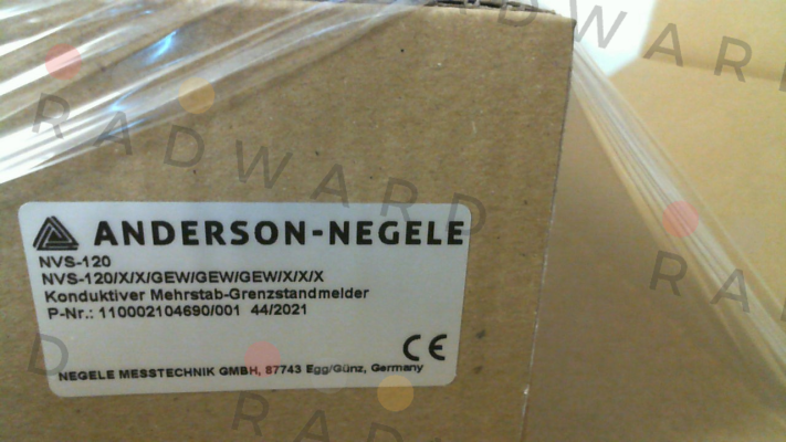 Anderson-Negele-NVS-120/X/X/GEW/GEW/GEW/X/X/X price