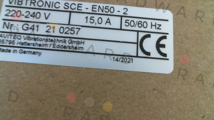 Aviteq-26772 - SCE-EN50-2 220..240V 50HZ 15A IP20 price