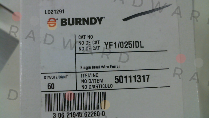 Burndy-YF1/025IDL price