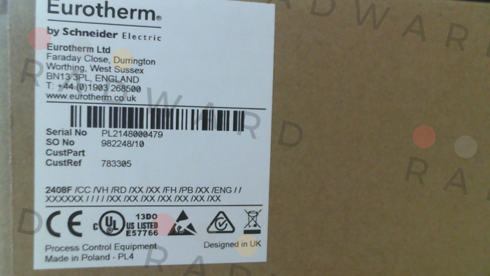 Eurotherm-2408F/CC/VH/RD/XX/XX/FH/PB/XX/ENG/ / XXXXXX/////////////////// price