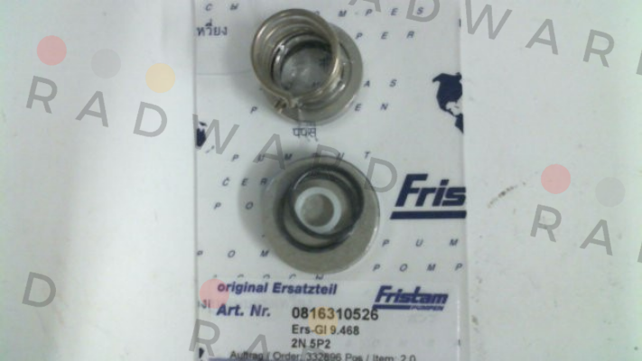 Fristam-p/n: 0816310526 / Type: Ers-Gl 9.468 2N 5P2 price