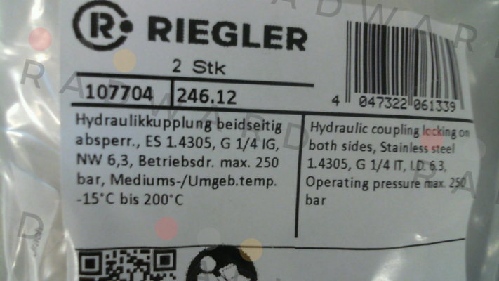 Riegler-107704 / 246.12 price