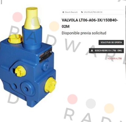 Rexroth-R900427591 / LT06-A06-3X/150B40-02M price