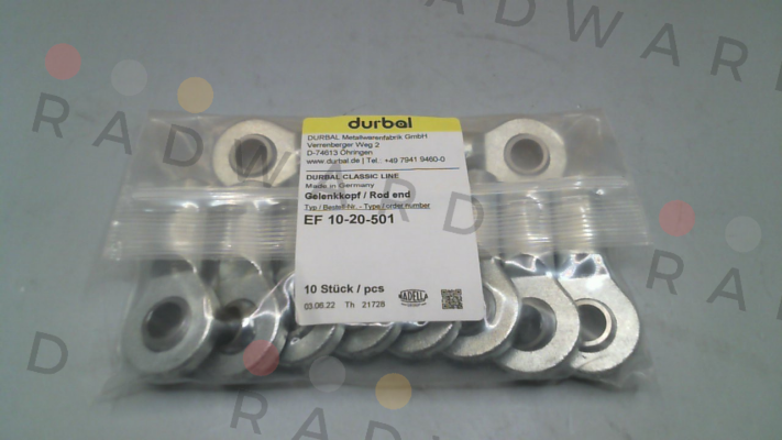 Durbal-EF 10-20-501 price