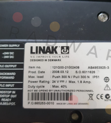 Linak-121G00-21002408 price