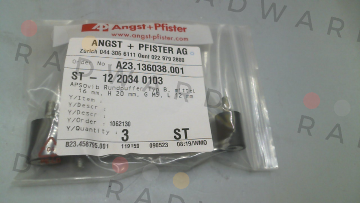 Angst-Pfister-1220340103 price